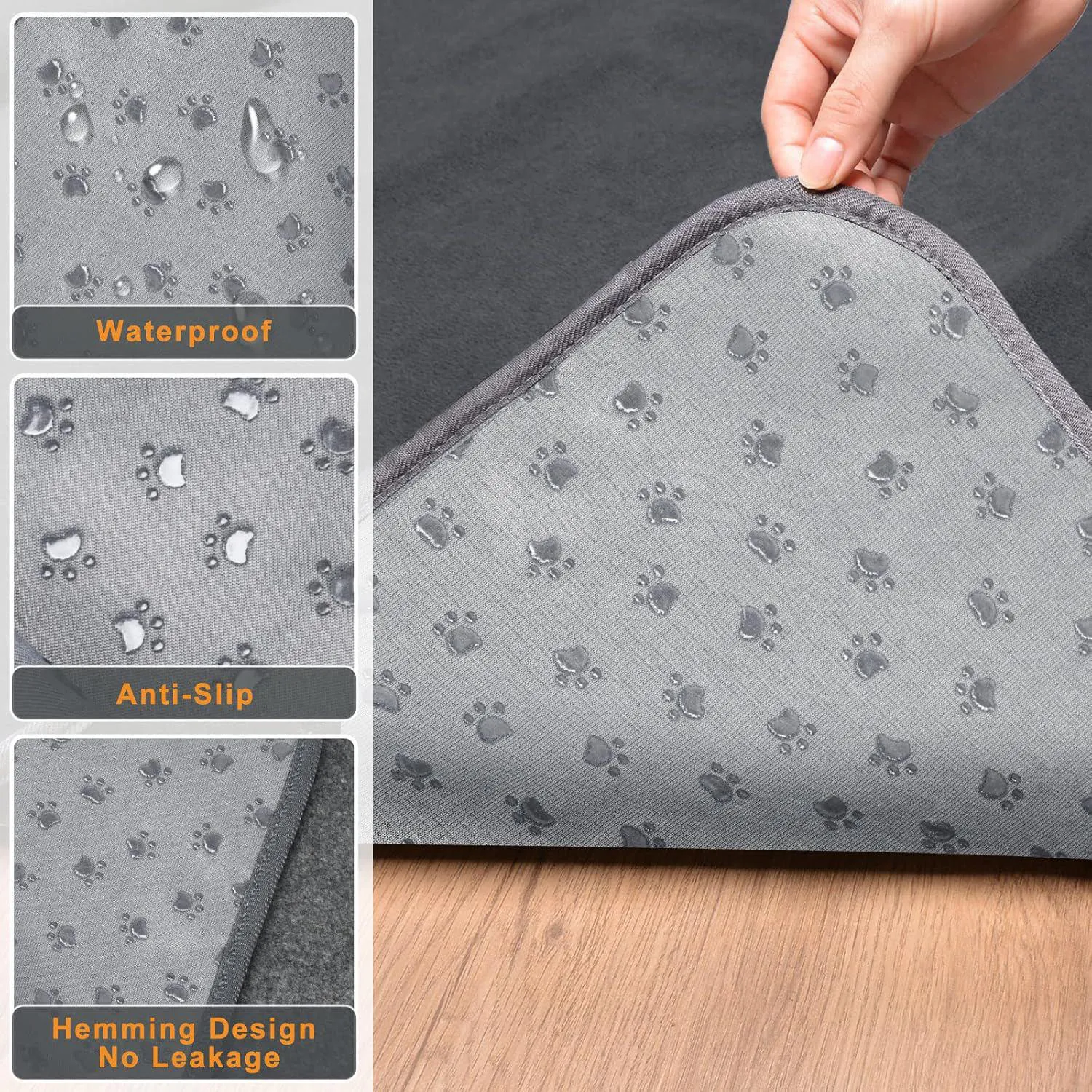 Tapetes Lavables Impermeables para Entrenamiento y Parto de Mascotas 4