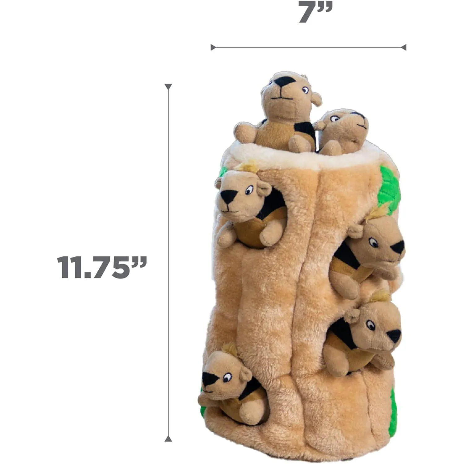 Juguete Interactivo Outward Hound Árbol con Ardillas para Perros Curiosos 7