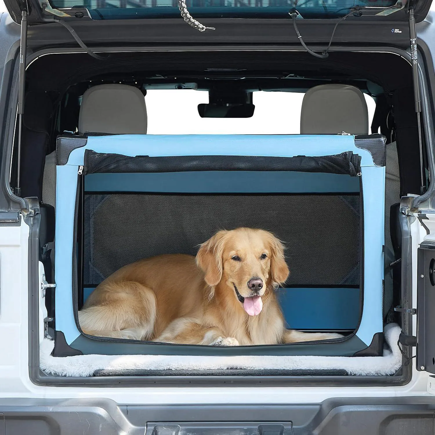Jaula Portátil para Perros JOYTUTUS Plegable y Resistente para Viajes