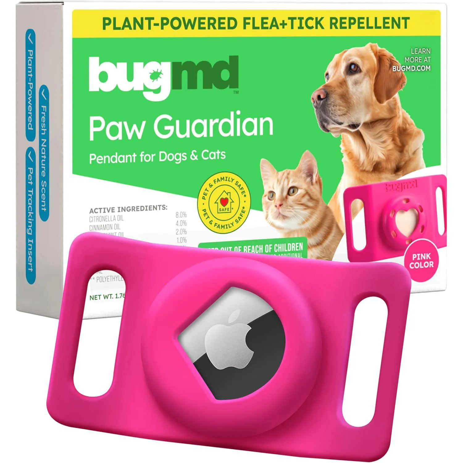 Colgante BugMD Paw Guardian para pulgas y garrapatas 1659290854290