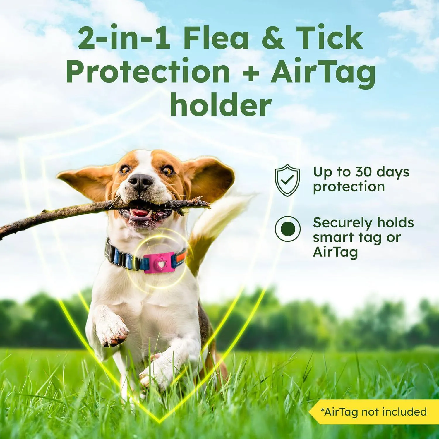 Colgante BugMD Paw Guardian para pulgas y garrapatas 1659290854290