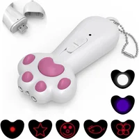 Juguete Interactivo Recargable para Gatos con Luz LED y Función UV