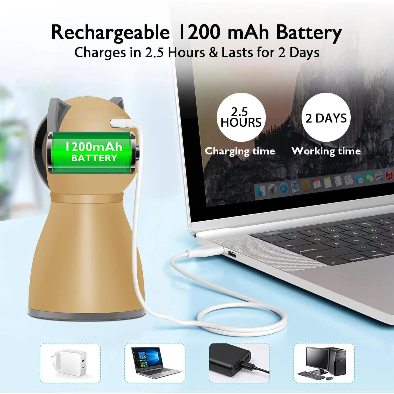 Láser Interactivo para Gatos con Trayectoria Aleatoria y Recarga USB 5