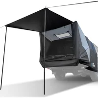 Carpa Para Camping 4 Personas Negra Joytutus