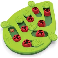 Juego Interactivo para Gatos con Compartimentos para Premios y Alimentación Lenta