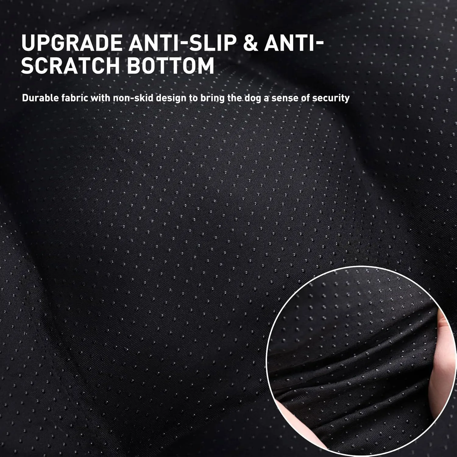 Cama Lavable Para Perro KSIIA Con Acolchado Antideslizante Y Terciopelo Suave 4