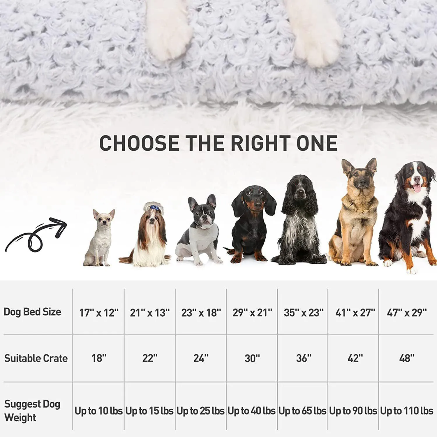 Cama Lavable Para Perro KSIIA Con Acolchado Antideslizante Y Terciopelo Suave 6