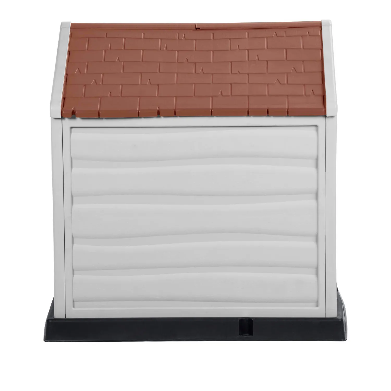 Casa para Perros Plástica 92x90x89 Cm Grande Terracota V Rimax 4