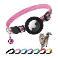 Collar para Gato con Soporte AirTag Reflectante y Ligero