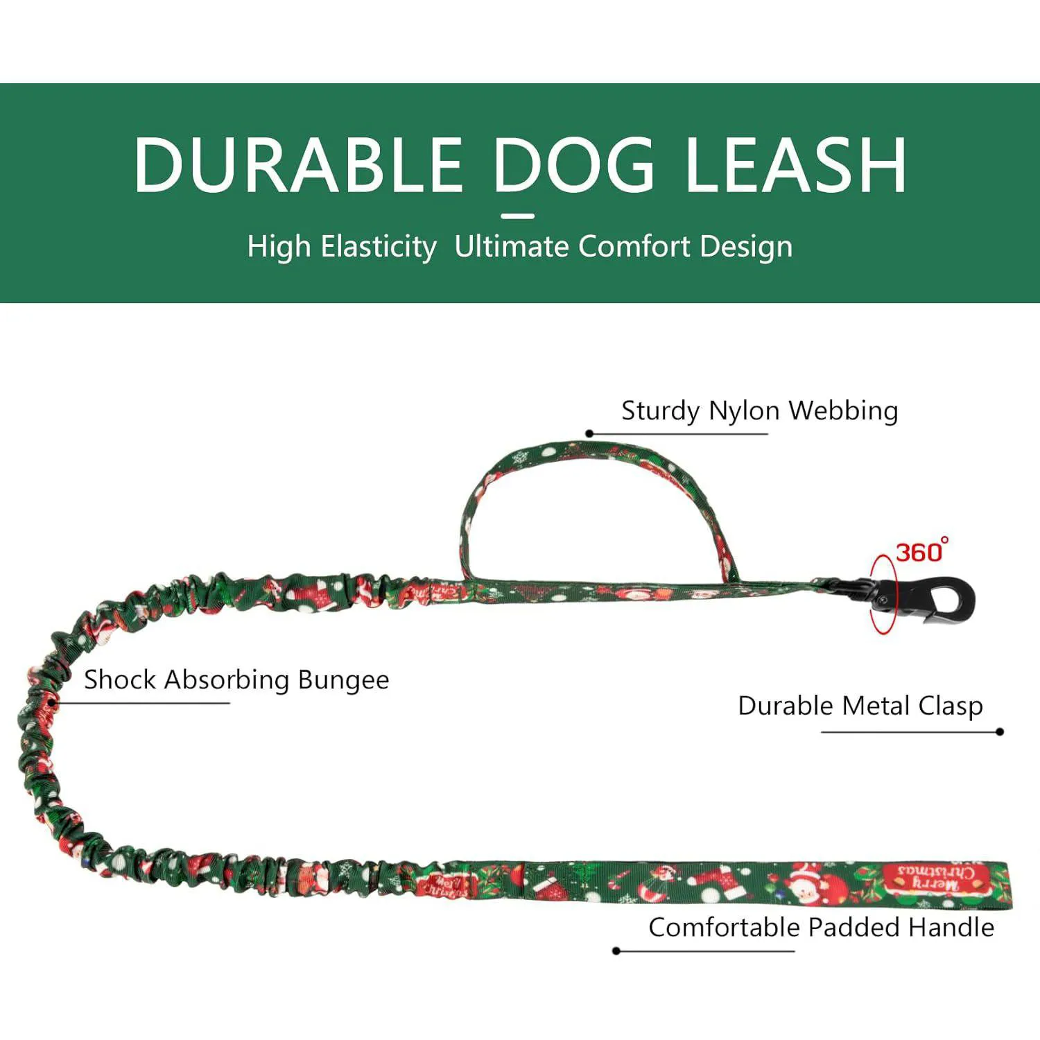 Collar Táctico para Perros Daganxi Ajustable con Parches 5