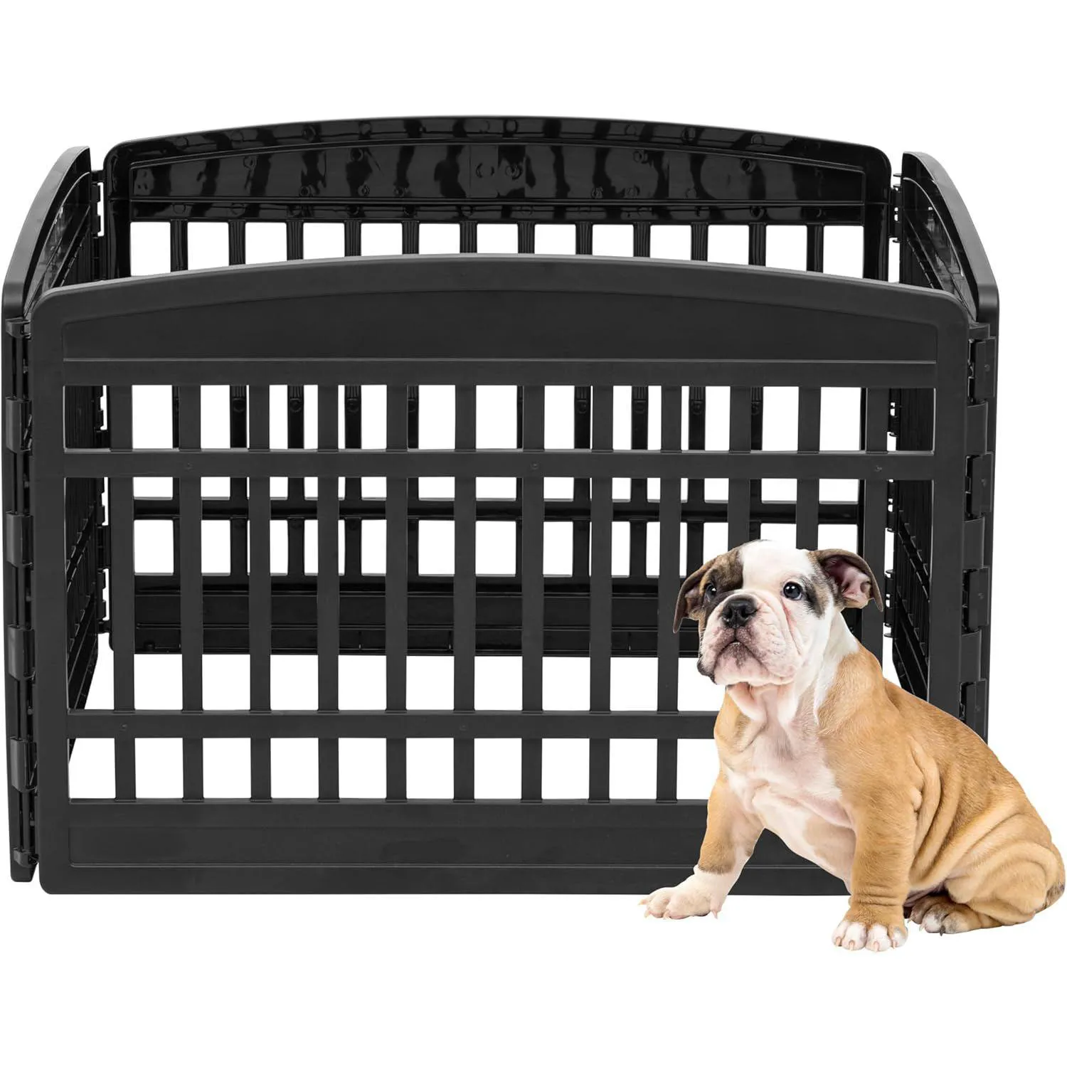 Corral IRIS USA para Cachorros de 4 Paneles de Plástico Reforzado