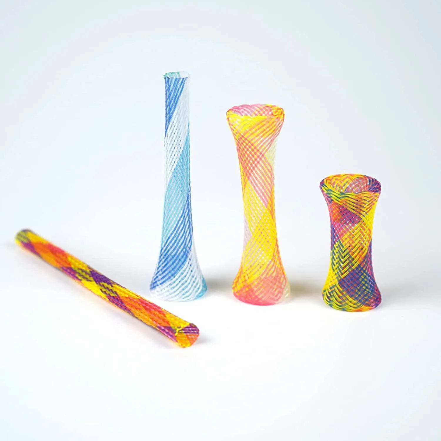 Juguete Interactivo para Gato Tubo de Resorte Colorido ISMARTEN 4