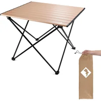 Mesa de Camping Plegable Ultraligera con Bolsa de Transporte