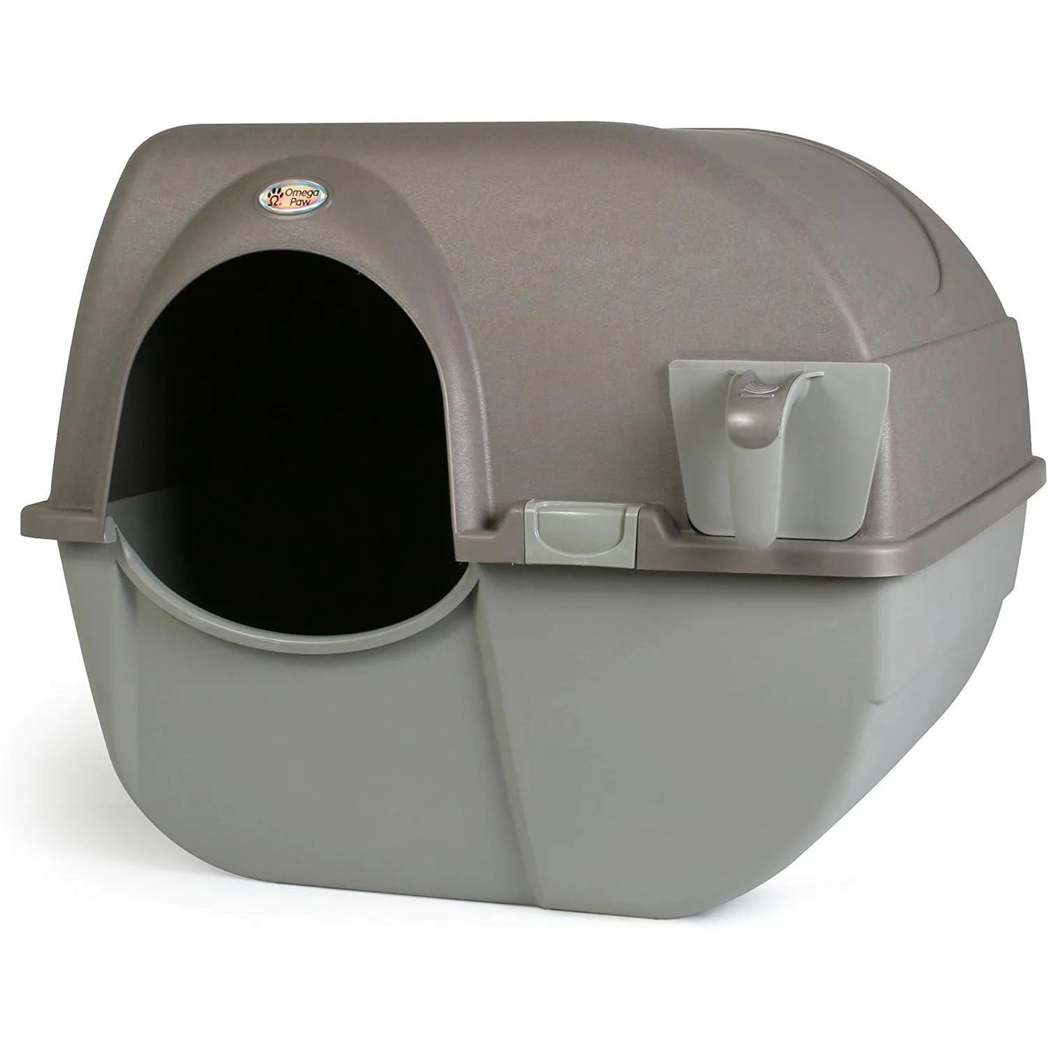 Arenero Autolimpiante para Gatos con Bandeja Extraíble Color Marrón