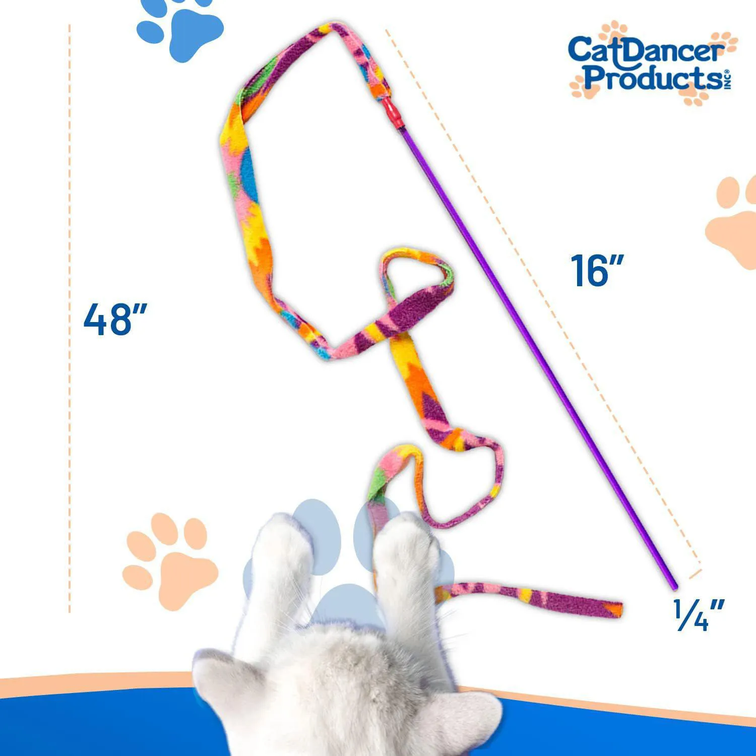 Juguete Interactivo Cat Dancer Para Gatos De Todas Las Etapas 3