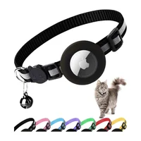 Collar para Gato con Soporte AirTag Reflectante y Ligero