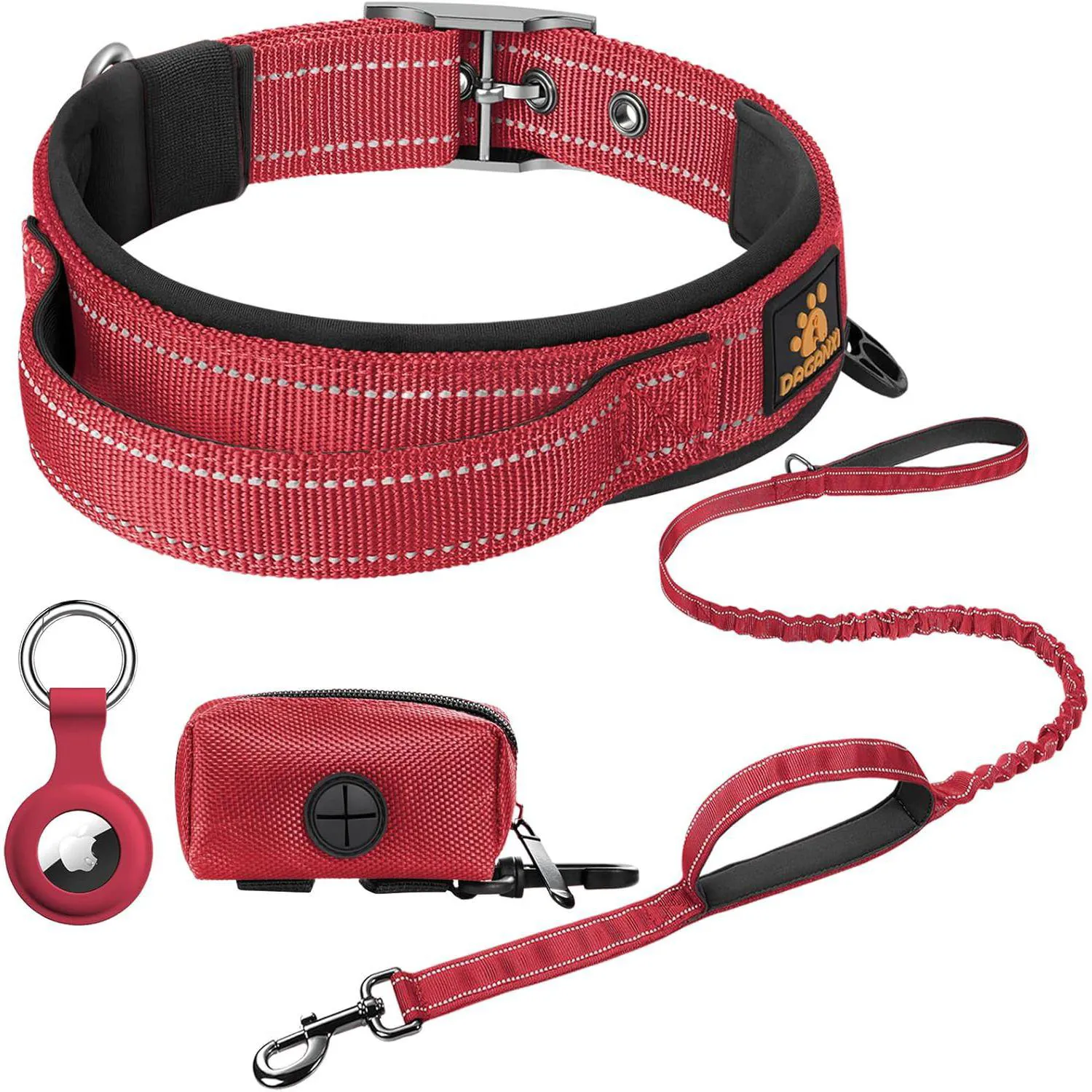 Collar para Perro Daganxi Ajustable Neopreno Grande