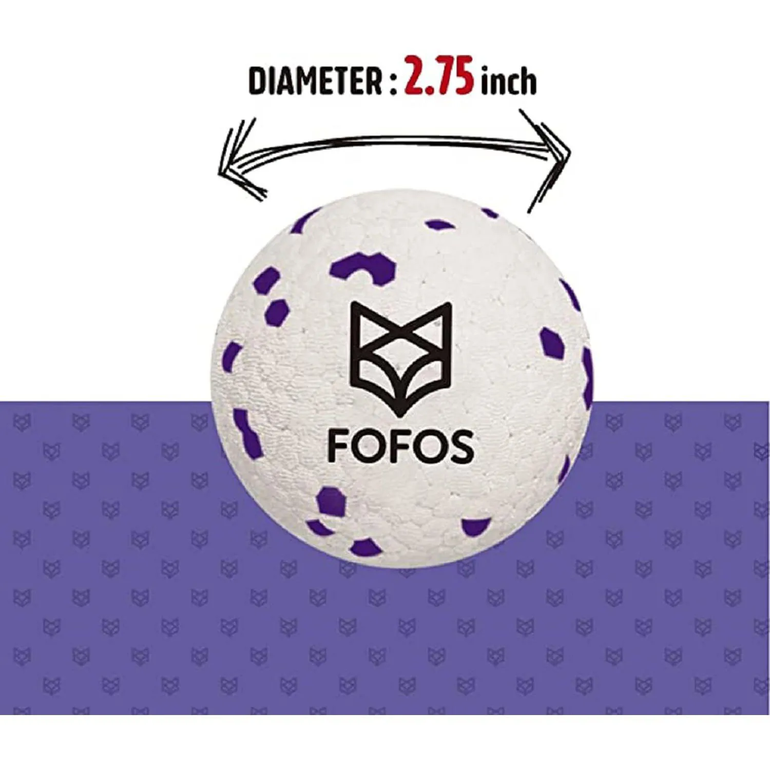 Pelotas De Tenis Para Perros Resistentes Al Agua Con Limpieza Dental FOFOS