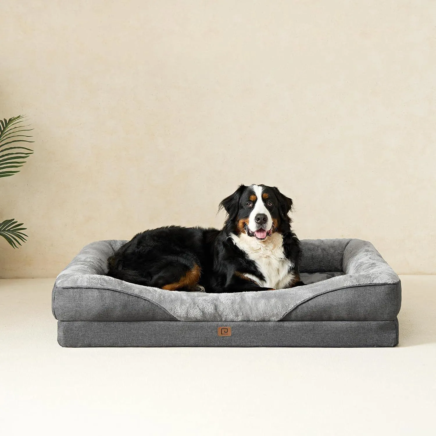 Cama Ortopédica para Perro XL Impermeable 42x30x7.5 8
