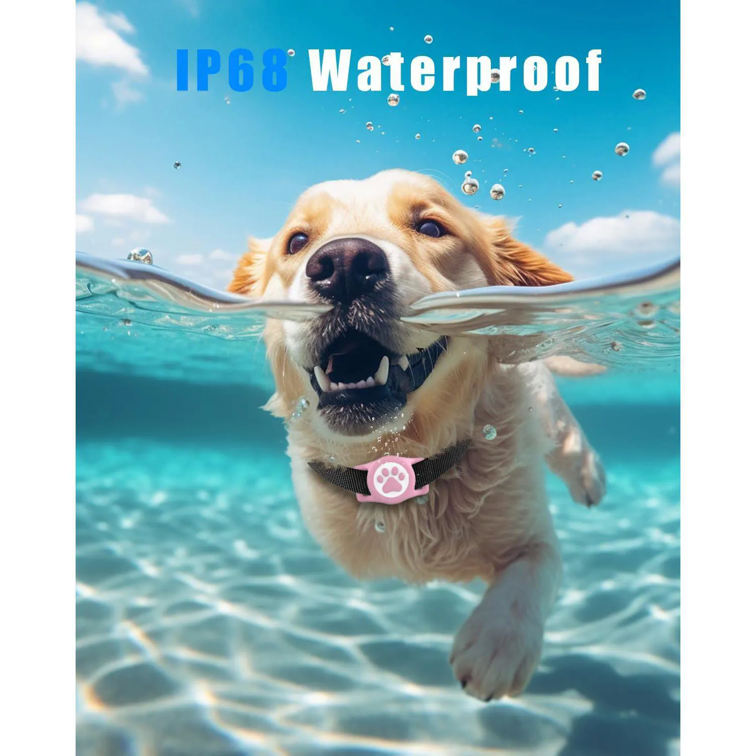Soporte Airtag Impermeable para Mascotas Silicona Universal