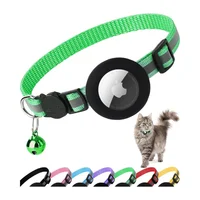 Collar Reflectante para Gato con Support AirTag y Campana