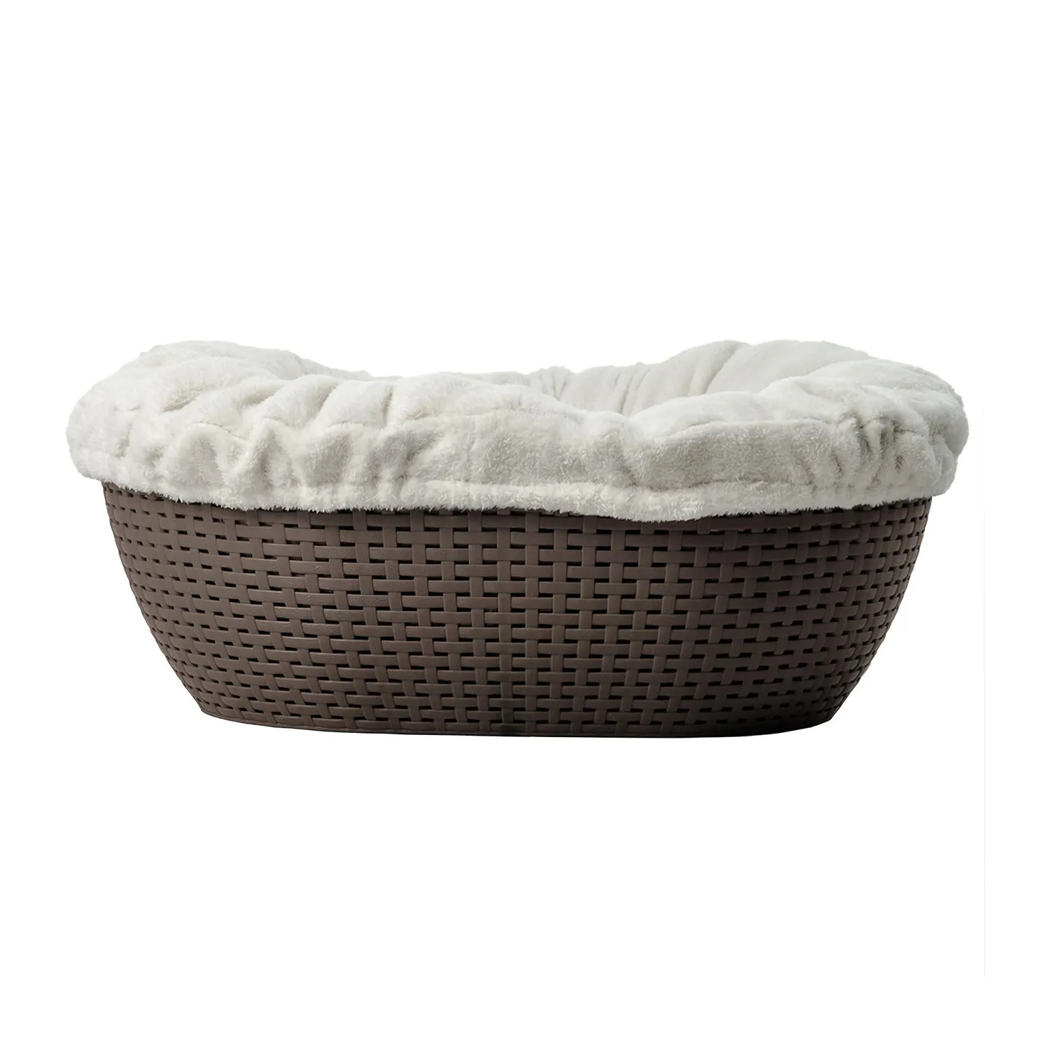 Cama Para Perros Dog Bed Tipo Ratan Mocca Mq