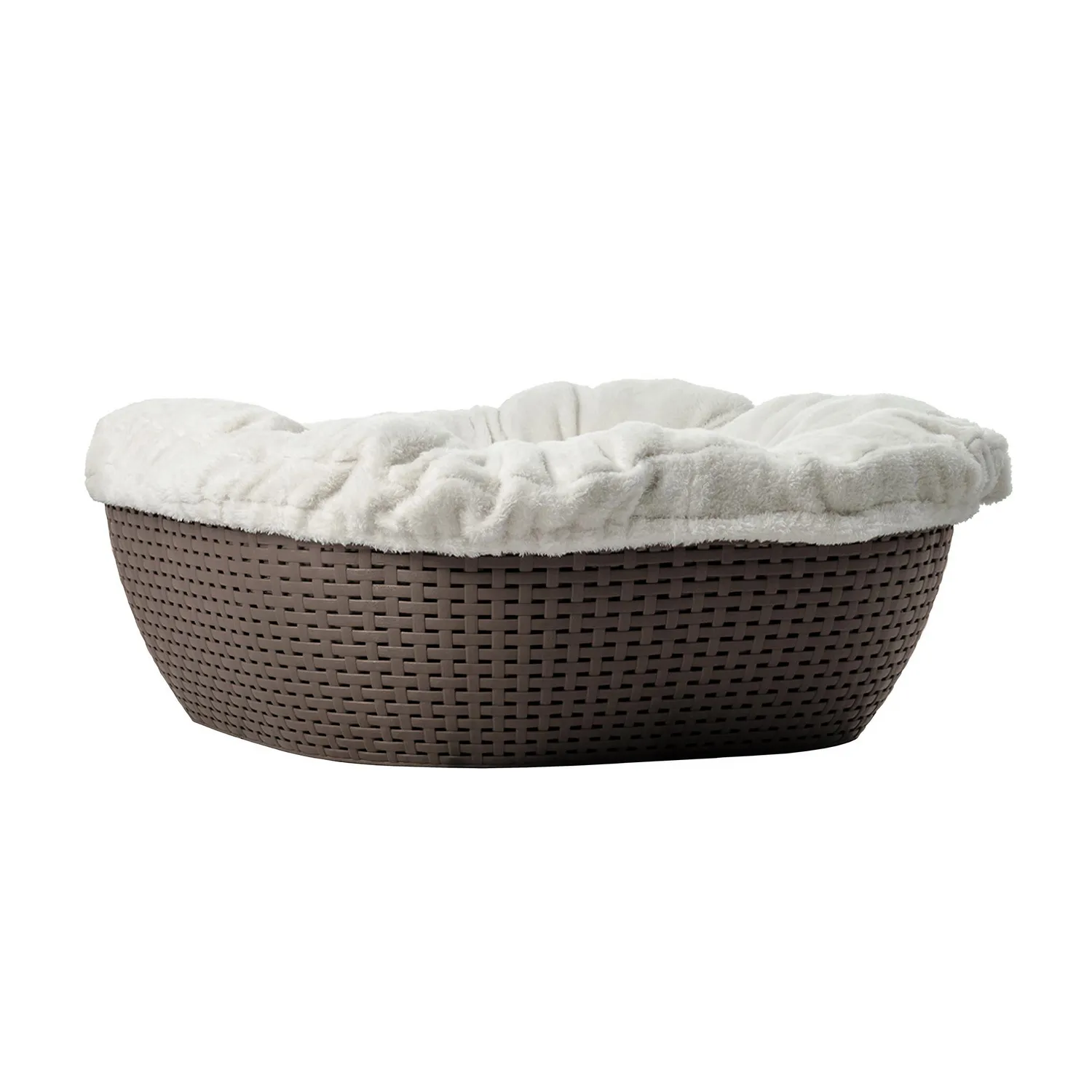 Cama Para Perros Dog Bed Tipo Ratan Mocca Mq 3