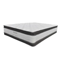 Colchón Ortopédico Doble Pillow Serenity King 200x200cm Firmeza Media Set X 4 Unidades