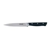 Cuchillo Multiusos 12cm Acero Inoxidable con Mango en Baquelita Perfect Resist Negro Imusa