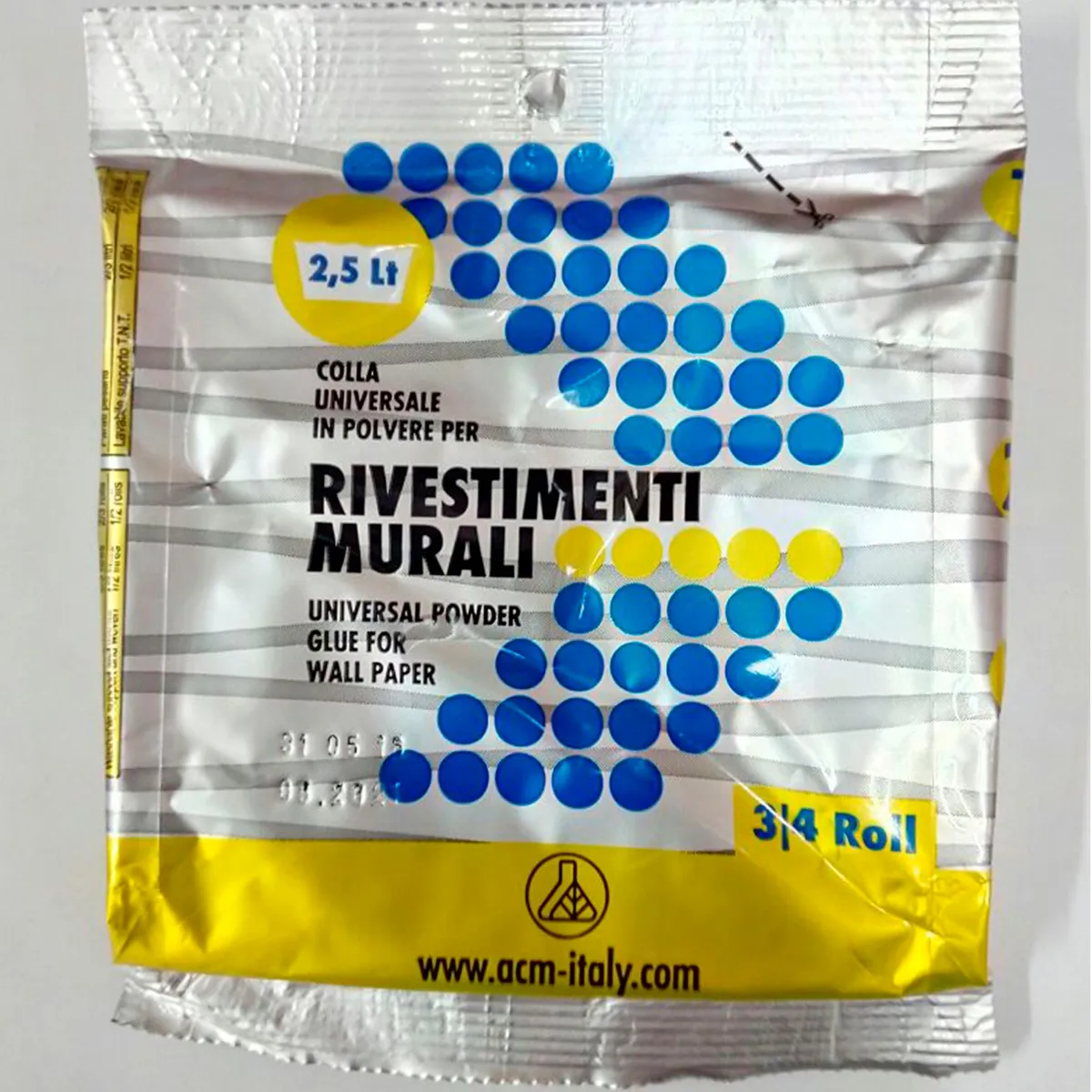 ACM - Pegante Papel Colgadura Alu 100 Gr