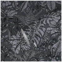 Papel Colgadura 53Cmx10M Botanic Gris