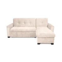 Sala en L Reclinable Atlas Izq 92X220X160 Beige