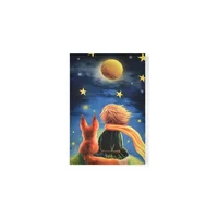 Cuadro Infantil Principito m 70x45 cm Estampado