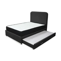 Combo Cama Tarima Nido Comfort 120 Negro