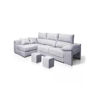 Sofá En L Izquierdo Impact Tela Anti Fluidos 240x75x85