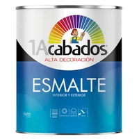 Esmalte 1A Negro Brillante X 1 Galón