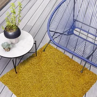Pasto Grama Sintética Curly 1X1M Amarillo