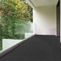 Pasto Grama Sintética X1M2 Curly 11Mm Negro