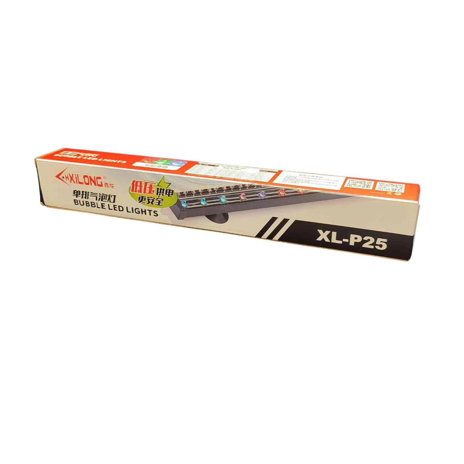 Lámpara Led Sumergible Con Cortina Burbujas 25 cm