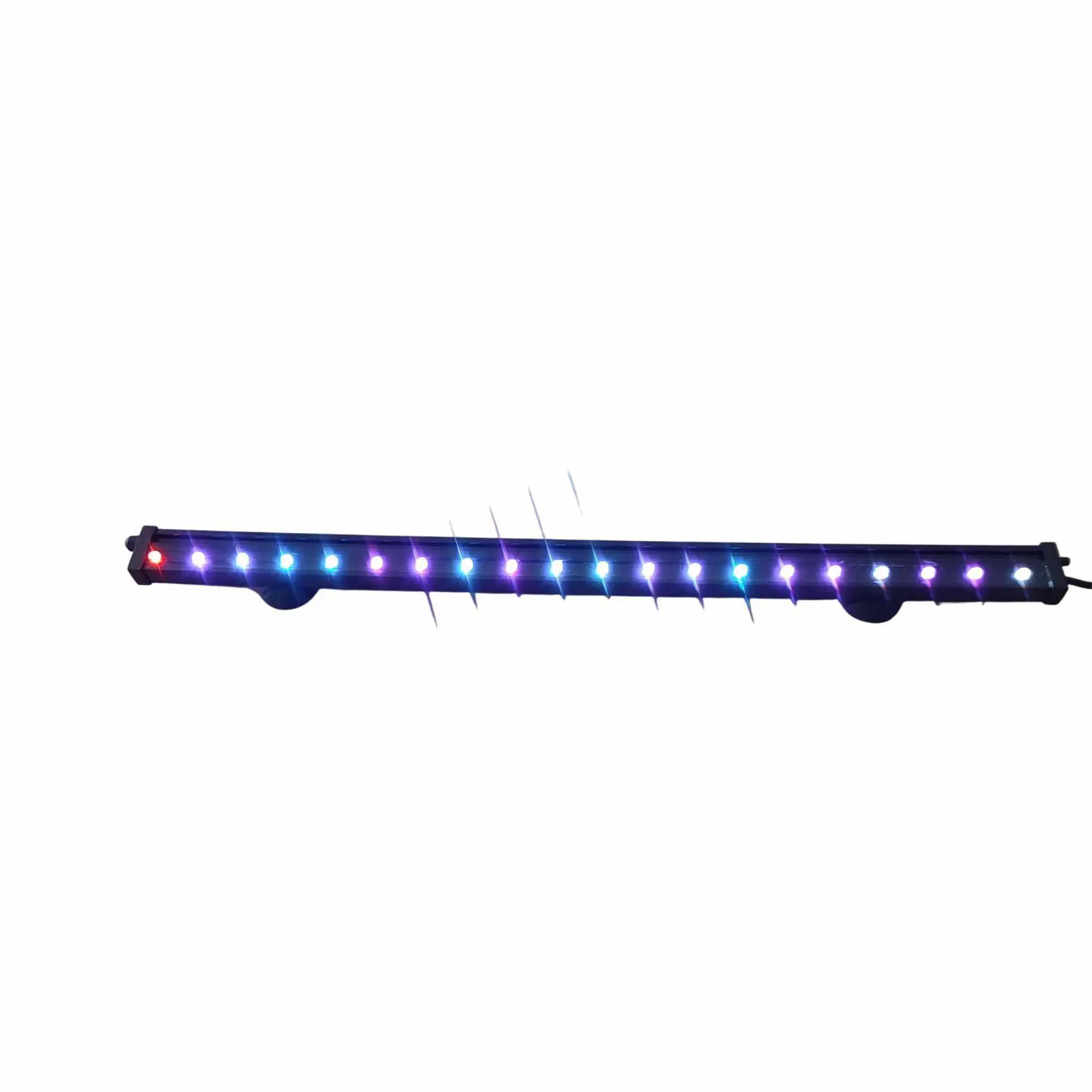 Lámpara Led Sumergible Con Cortina Burbujas 45 cm