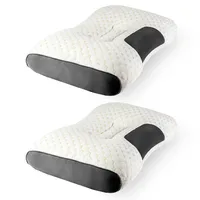 Almohada Cervical Ortopédica Con Soporte Ergonómico Lavable -  Homecenter.com.co