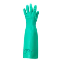 Guante Solvex Nitrilo de 18" Productos Quimicos y Microorganismos Talla 8 Set x 6 Pares