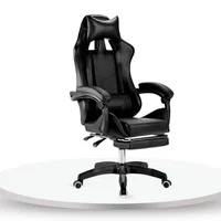 Silla Gamer Ergonómica Reclinable Kairo 124x50x50 Negro