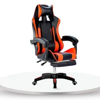 Silla Gamer Ergonómica Reclinable Kairo 124x50x50 Rojo