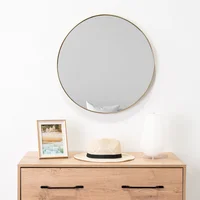 Espejo D58 Dorado 58x58 cm Reflekta