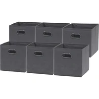 Cajas Organizadoras de Tela con Asas para Espacios Funcionales y Modernos