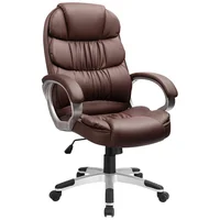 Silla Ejecutiva Furmax con Respaldo Alto y Soporte Lumbar Acolchado