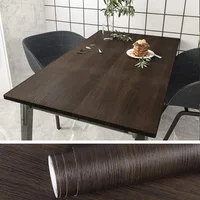 Papel de Contacto VEELIKE Madera Oscura Autoadhesivo Impermeable 40x300cm