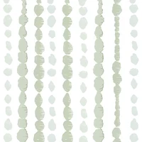 Papel Tapiz Naphite Verde y Blanco Bohemio Autoadhesivo Impermeable 44x200cm