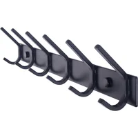 Perchero de Pared Webi con Seis Ganchos Dobles y Diseño Moderno